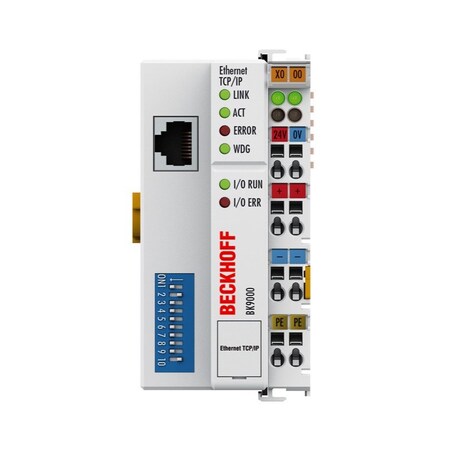 Beckhoff Ethernet TCP/IP Bus Coupler BK9000